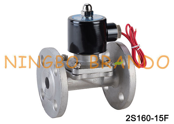 SUWF -15 2S160-15 1/2 İnç Flanşlı Paslanmaz Çelik Solenoid Valf