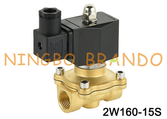 1/2'' 2W160-15 2 Yollu Normalde Kapalı Pirinç Solenoid Valf