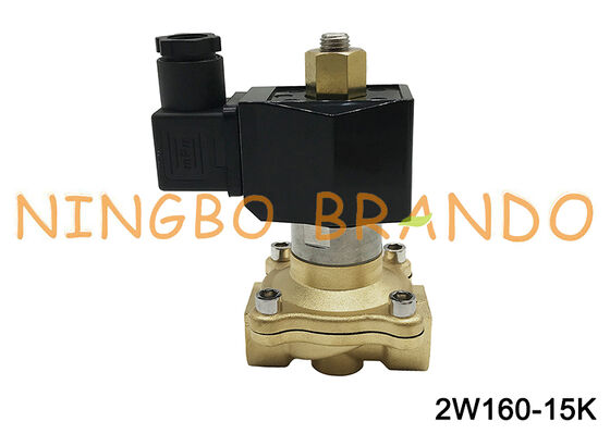 1/2'' Normalde Açık Pirinç Solenoid Valf Su 24V 110V 220V