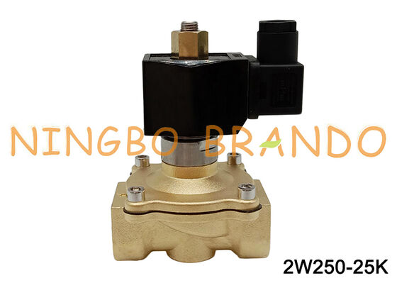 1 inch Normally Open 110V 120V AC VAC Brass Electric Solenoid Valve