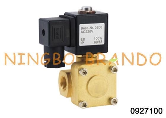 0927100 3/8'' 2 Way 16 Bar Hava Solenoid Valfi BEST-NR.0200 24V 110V 220V