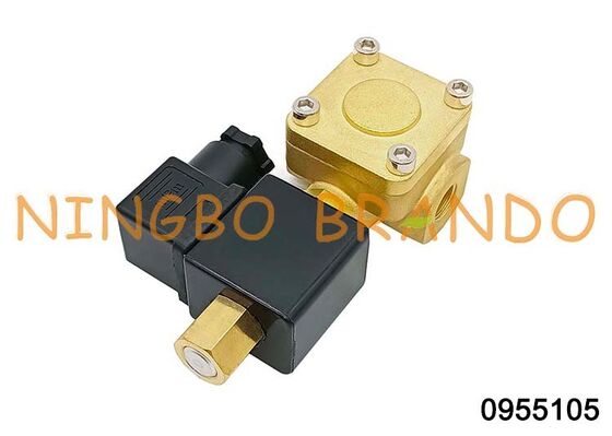 0955105 1/4' Normalde Açık Solenoid Valf DC24V AC220V AC110V DC12V