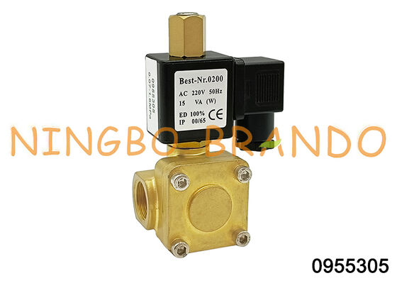 0955305 1/2' Normal Açık Bakır Solenoid Valf 220V 110V 24V