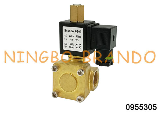 0955305 1/2' Normal Açık Bakır Solenoid Valf 220V 110V 24V