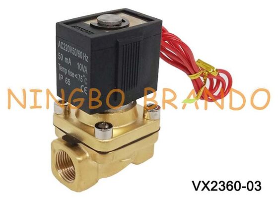 SMC Tip VX2360-03 3/8'' Pirinç Solenoid Valf AC220V AC110V DC24V