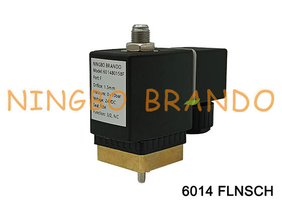 Burkert Tip 6014 C FLNSCH Pirinç Solenoid Valf Alt Tabanı 1.5 2.0 NBR EPDM FKM