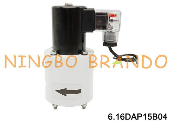 Asit Alkali Kimyasalları için 1/2'' PTFE Korozyon Önleyici Solenoid Valf