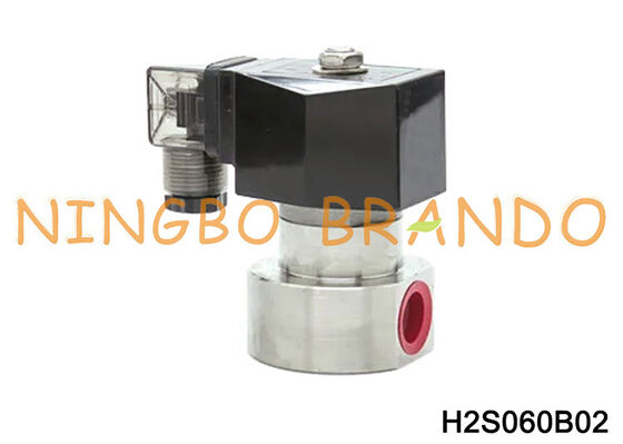 1/4'' İnç Yüksek Basınç SS304 Solenoid Valf 100 bar AC220V AC110V DC24V