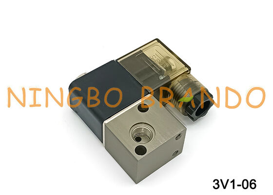 3V1 Serisi Solenoid Valf 3/2 Yollu Airtac Tip 3V1-06 Solenoid Hava Valfi