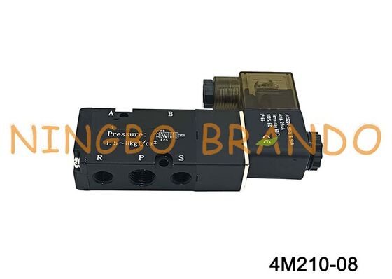 Airtac Tip 4M210-08 NAMUR Solenoid Valf 4M21008A 5/2 yollu 4M Serisi