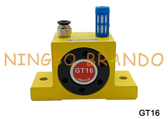 GT16 1/4 BSPP Endüstriyel Hazne İçin Altın Pnömatik Türbin Vibratörü