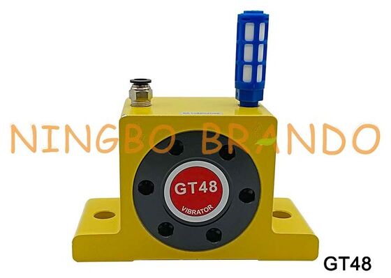 GT48 3/8 '' Pnömatik Türbin Vibratörler Hopper Golden için Sessiz Altın Endüstriyel Vibratör