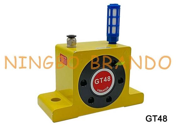 GT48 3/8 '' Pnömatik Türbin Vibratörler Hopper Golden için Sessiz Altın Endüstriyel Vibratör