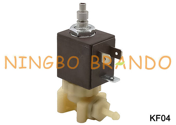 1/8 '' 2 Yollu Normalde Açık Gıda Sınıfı Güvenli PA66 Plastik Solenoid Valf AC110V KF04