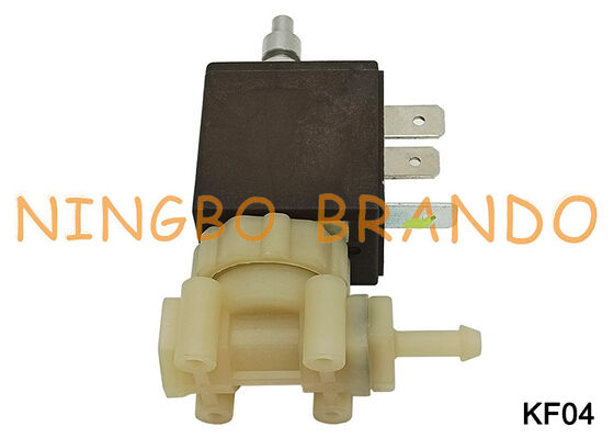 1/8 '' 2 Yollu Normalde Açık Gıda Sınıfı Güvenli PA66 Plastik Solenoid Valf AC110V KF04