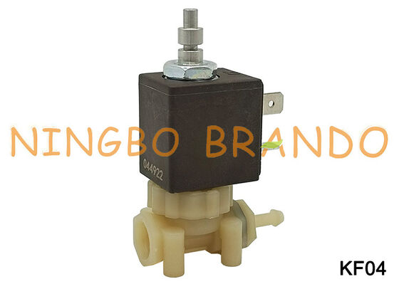 1/8 '' 2 Yollu Normalde Açık Gıda Sınıfı Güvenli PA66 Plastik Solenoid Valf AC110V KF04