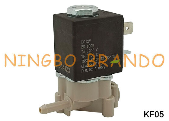 2 Yollu Normalde Kapalı Naylon Plastik Su Solenoid Valfı 1/8 '' DC12V KF05