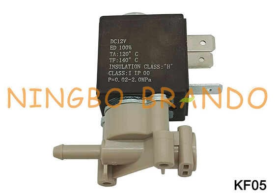 2 Yollu Normalde Kapalı Naylon Plastik Su Solenoid Valfı 1/8 '' DC12V KF05