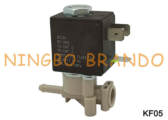 2 Yollu Normalde Kapalı Naylon Plastik Su Solenoid Valfı 1/8 '' DC12V KF05