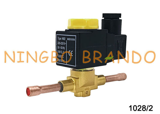 Klima Dondurucu ODS için Castel Tip 1028/2 Soğutma Solenoid Valfı