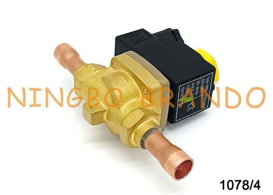 Castel Tip Solenoid Valf 1/2'' Lehim 1078/4 1078/4A6 1078/4A7 24V 110V 220V