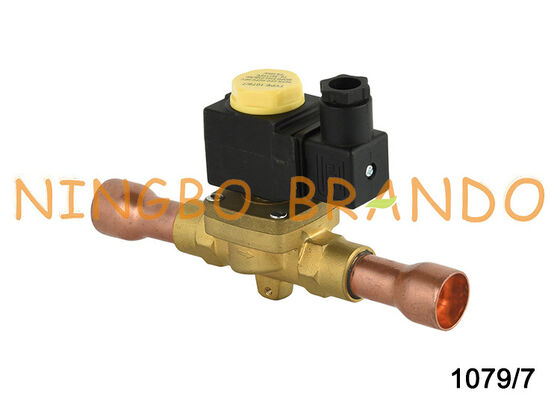 Soğutma Solenoid Valfı Castel Tip 1079/7 Lehim 7/8'' İnç