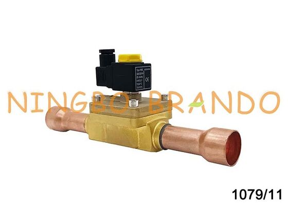 Castel Tip 1079/11 1-3/8'' Klima Dondurucu Solenoid Valfı Normalde Kapalı