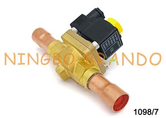 1098/7 Castel Tipi Normal Kapalı Solenoid Valfı 7/8'' Solder 1098/7A7