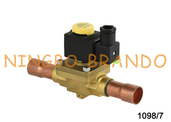 1098/7 Castel Tipi Normal Kapalı Solenoid Valfı 7/8'' Solder 1098/7A7