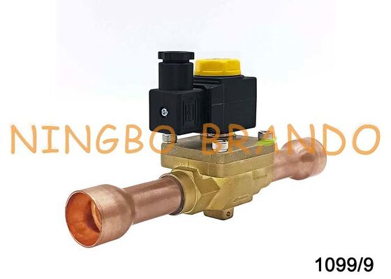 1099/9 Castel Tipi Solenoid Valf Koil HM2 230V 1099/9A6 1-1/8'' lehimli