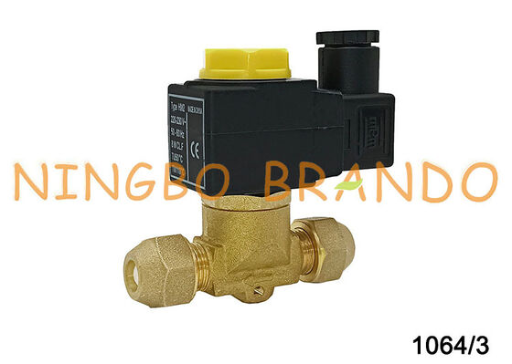 Soğutma için 1064/3 Castel Tip Solenoid Valf 3/8'' Flare 1064/3A7