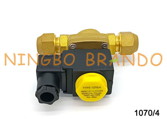 Castel Stil Soğutma Solenoid Valfı 1070/4 1/2'' SAE 220V 110V 24V
