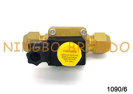 Soğutma Solenoid Valfı Castel Tip 1090/6 Konik 3/4'' SAE
