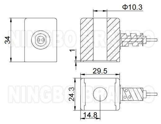 WEBASTO Thermo E / PLUS Isıtma Yakıtı Solenoid Valfi için Solenoid Bobini