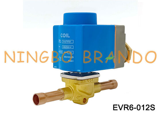 Danfoss Tip 032L1209 Solenoid Valf 1/2, ODF EVR6 24V 110V 220V
