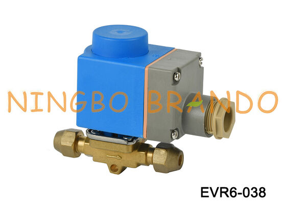 Danfoss Tip 3/8'' Solenoid Valf EVR6 3/8 inç 10 mm Konik 032L8072