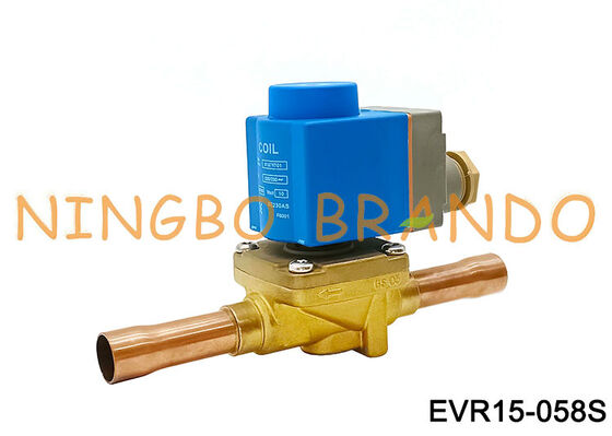 EVR 15 5/8'' Lehimli Danfoss Tip Solenoid Valf 032F1228 032L1228
