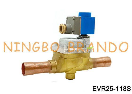 Danfoss Tip 032L2201 Solenoid Valf EVR 25 Lehim ODF 1 1/8 inç