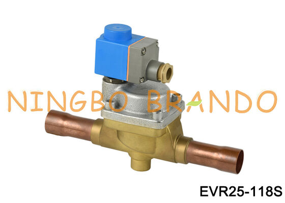 Danfoss Tip 032L2201 Solenoid Valf EVR 25 Lehim ODF 1 1/8 inç