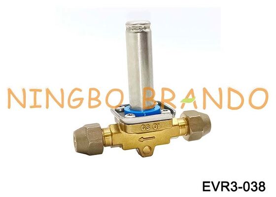 Solenoid valf Danfoss Tip EVR 3 NC Genişletilmiş 3/8'' SAE 032F8116
