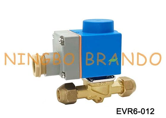 Solenoid valf Danfoss Tip EVR 6 NC Havşalı 1/2'' SAE 220VAC