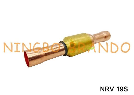 Klima için Danfoss Tip NRV soğutma çek valfleri 1/4'' 3/8'' 1/2'' 5/8'' 3/4'' 7/8''
