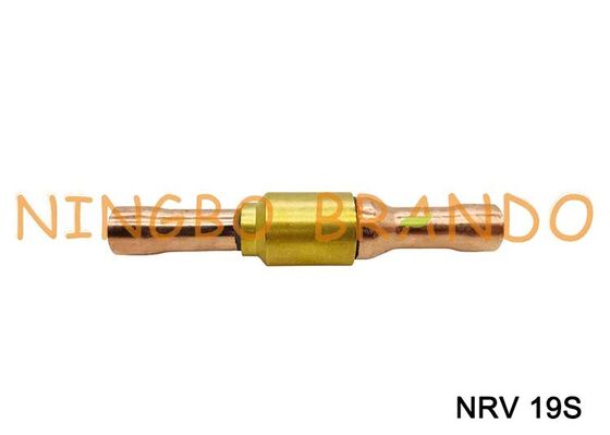 Klima için Danfoss Tip NRV soğutma çek valfleri 1/4'' 3/8'' 1/2'' 5/8'' 3/4'' 7/8''