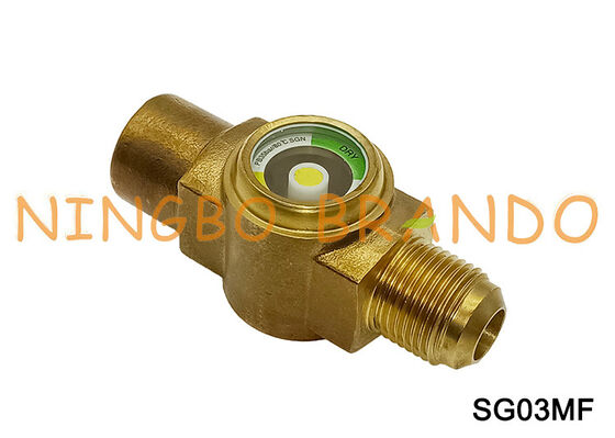 Danfoss Tipi SGN SGI Alçak Basınç Gözetleme Camı 1/4'' 3/8'' 1/2'' Havşa iç x dış