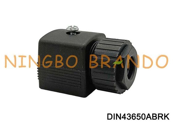 Tip 2508 Solenoid Bobin Kablo Fiş Konnektörü DIN43650A 18mm DIN 43650 Tip A