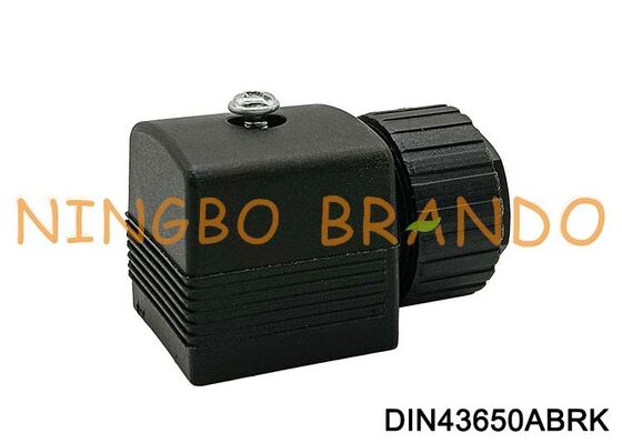 Tip 2508 Solenoid Bobin Kablo Fiş Konnektörü DIN43650A 18mm DIN 43650 Tip A