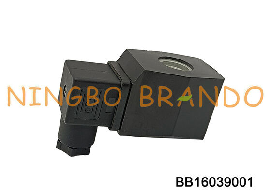 CKD Tipi Bobin AB410 Plastik Solenoid Valf Bobini İç Deliği 16mm 220V 24V