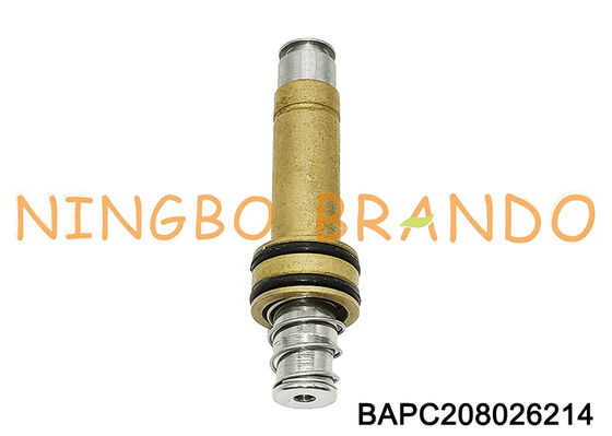 Solenoid Valve Armature Plunger Assembly Brass Tube OD 8mm 2/2 Way NC Normally Closed