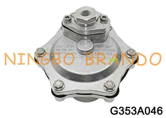 ASCO Tip G353A046 1 1/2 inç Hava Kontrol Uzaktan Pilot Çift Diyaframlı Vana