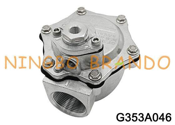 ASCO Tip G353A046 1 1/2 inç Hava Kontrol Uzaktan Pilot Çift Diyaframlı Vana
